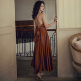 2025 New Women's Holiday Dress Beach Skirts With Sexy Bareback Sling Skirt Long Dress