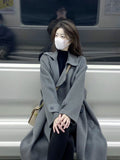 The New Hairy Coat Of The Gray Coat Woman 2026 Autumn And Winter, The Design Of The Coat Feels Small Han Family Hepburn Wind Thicker