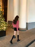 Du Le Li Encounter The Ancient Knight Small Fragrant Wind Waist Coat Early Spring And Autumn Coat Thin Coat Woman