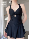 Wow New Swimsuit-Joined Hanging Neck Sling In Thin Swimsuit Bolespolis 8407