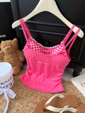 739# People Cotton Fake Two Hot Girls Wearing Slings Waistwear With Chest Pads Slimming Inside And Wearing Beautiful Backs