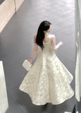 2026 New Summer Female Embroidery Wedding Dress Retro Temperament Slim Slimming Birthday Dress
