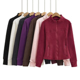 Lulu Thickened Stormcoat Inside The Gallbladder Velvet Coat Female Yoga Coat Blouse Body Waist Movement Plus Velvet New