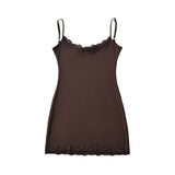 Kardashian æ½´ Same Pure Babes Spring And Summer Sling Dress Sexy Tight Lace Skirt Girl