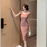 French Niche Design Sling Skirt Women's New Summer Feeling Tight-Body Hip Dress Trend