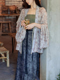 [Yang Mi Film Festival Same Paragraph] Hanfu [Bamboo Words] Wei Jinbei Folding Hoisting Sling New Chinese Style