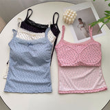 9094 # With Chest Pad Ice Slings Women's Autumn And Winter Sleeveless Bottom Inside And Outside Wearing A Beautiful Backwear