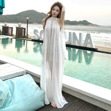 Holiday Style Dress Female High-End Temperament Famous Birthday Banquet Dress Heavy Industry Ribbon Lace Chiffon Dress